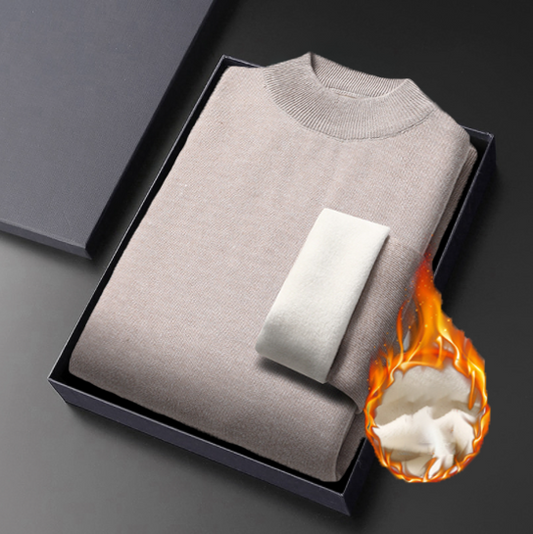 ✨Téli férfi garbó fleece pulcsi