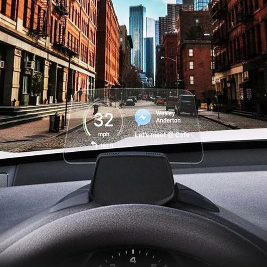 🚗 Prémium Head-Up Display +🔋 Vezeték nélküli töltő