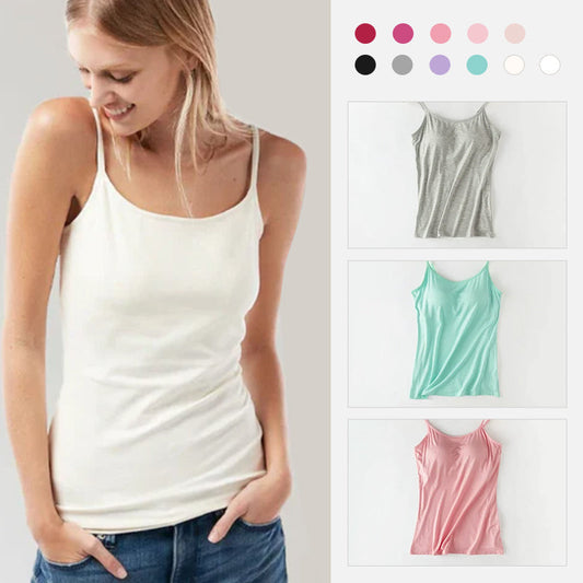 👙Szexi Gathering Bra Tank Top beépített melltartóval