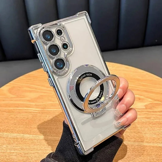 📱Elesésgátló telefontok láthatatlan gyűrűs állvánnyal Samsunghoz