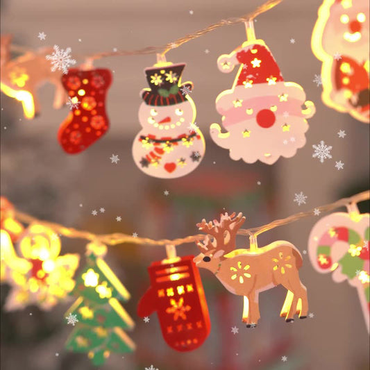 🎅Készülj fel a karácsonyra: 50% kedvezmény - Mikulás LED fényfüzér