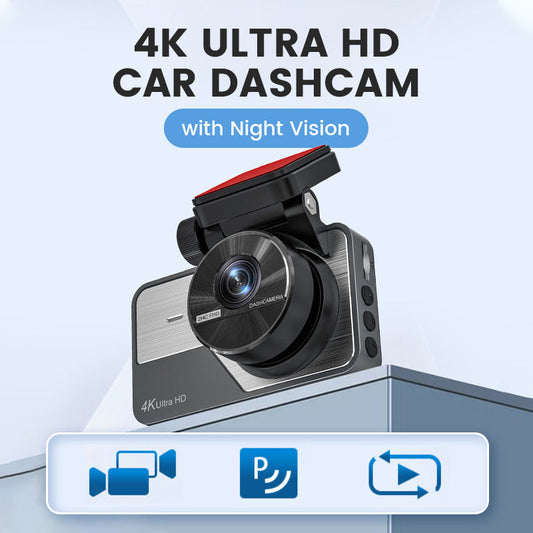 🔥4K Ultra HD fedélzeti kamera (éjszakai látás funkcióval)