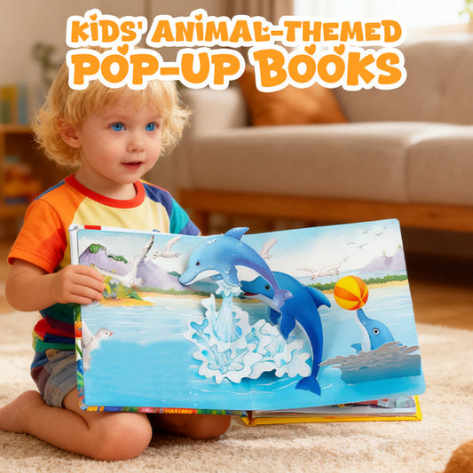 🦖3D állat témájú gyermekkönyvek – hangos mesékkel kísérve