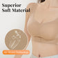 👙Női Cozy Seamless Push Up melltartó elülső rögzítéssel