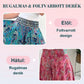 👗Elasztikus derekú nadrág etnikai mintával🌸