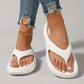 🏄‍♀️Divatos csúszásmentes puha flip flop vastag talppal