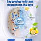 🍋 Citrom illatú WC-tál tisztító tabletták 🚽