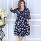 👗Női sifon nyomtatott ruha