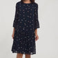 💐Polka Dot Tulle A vonalú harang ujjú ruha