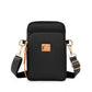 👛✨ Stílusos háromrétegű crossbody táska