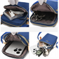 👛✨ Stílusos háromrétegű crossbody táska
