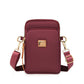 👛✨ Stílusos háromrétegű crossbody táska