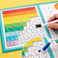 🏅Montessori mágneses könyv tört puzzle
