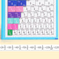 🏅Montessori mágneses könyv tört puzzle