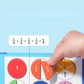 🏅Montessori mágneses könyv tört puzzle