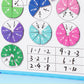 🏅Montessori mágneses könyv tört puzzle