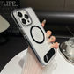Átlátszó telefon tok állvánnyal iPhone-hoz