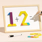 🎁Mágneses mintákkal ellátott fa puzzle készlet